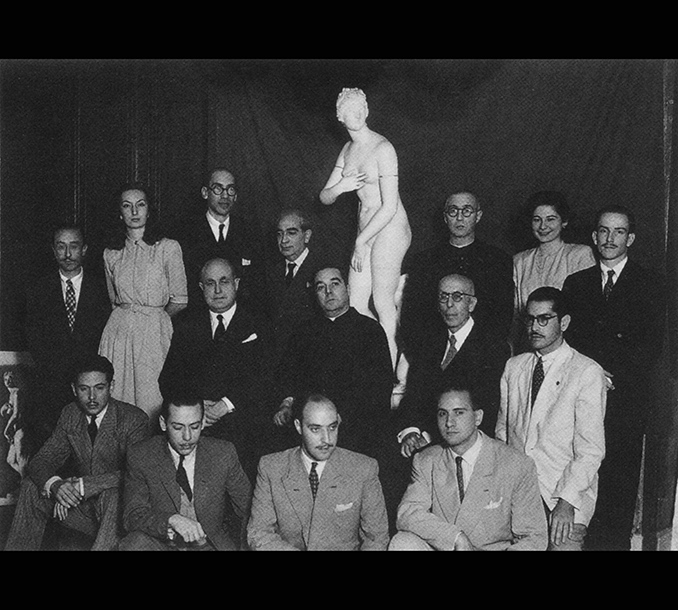 1948 Ingreso en la Escuela Superior de Bellas Artes